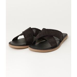 Women’s Toms Black Arrow Embroidery Mesh Sandals 9 US!
